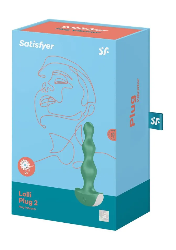 Anal Satisfyer Satisfyer LolliPlug 2 Silicone Beaded Anal Plug