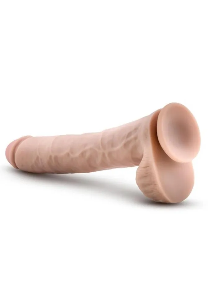 Au Naturel Dildos Au Naturel Daddy Sensa Feel Dual Density Dildo with Balls