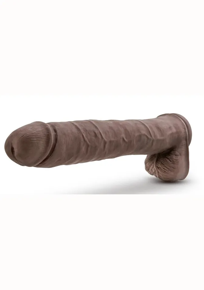 Au Naturel Dildos Au Naturel Daddy Sensa Feel Dual Density Dildo with Balls