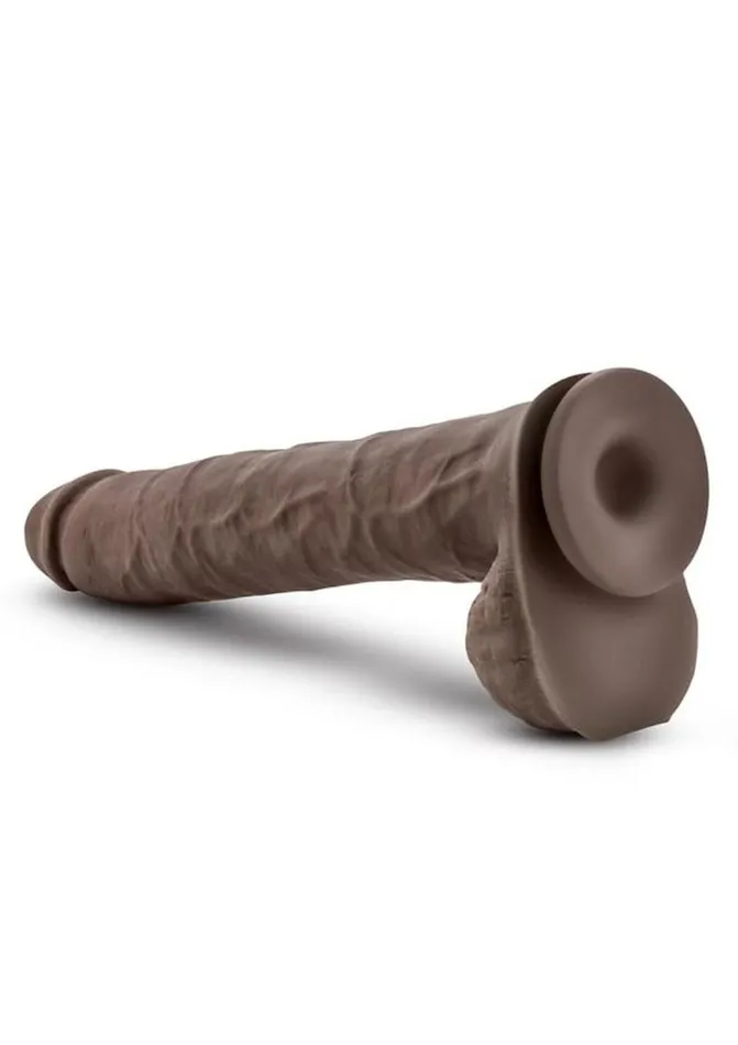 Au Naturel Dildos Au Naturel Daddy Sensa Feel Dual Density Dildo with Balls