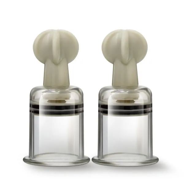 Blush Novelties Dildos Blush Temptasia Clit and Nipple Large Twist Suckers Set of 2