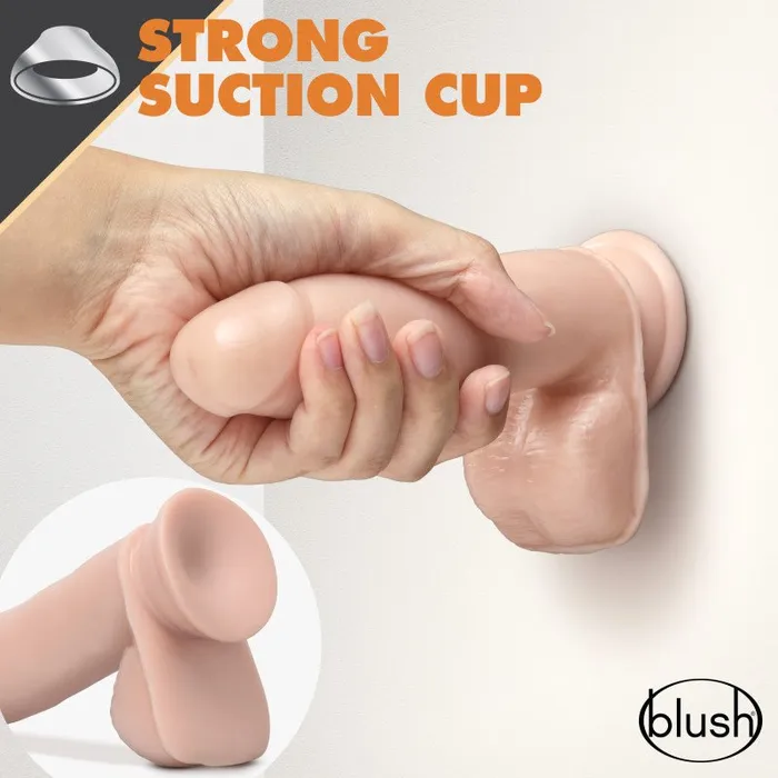 Blush Novelties Dildos Dr Skin Glide 7 Inch Self Lubricating Dildo Flesh 178 cm Dong Blush Novelties Dildos Dr Skin Glide 7 Inch Self Lubricating Dildo Flesh 178 cm Dong