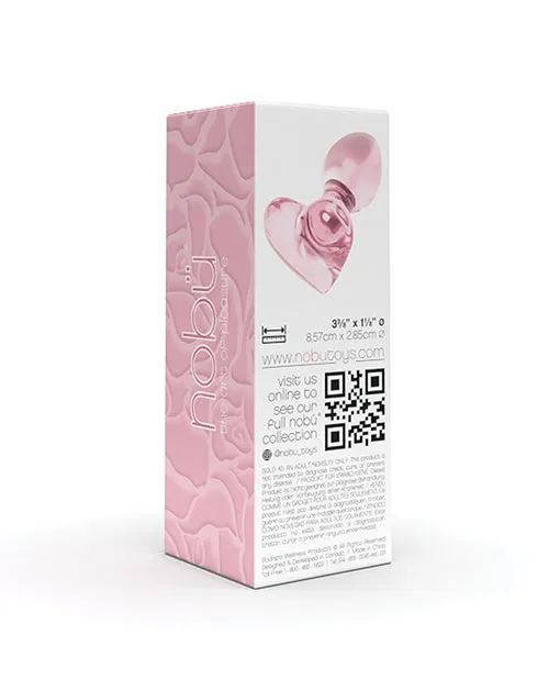 Bodispa INC Anal Nobu Rose Heart Plug Pink
