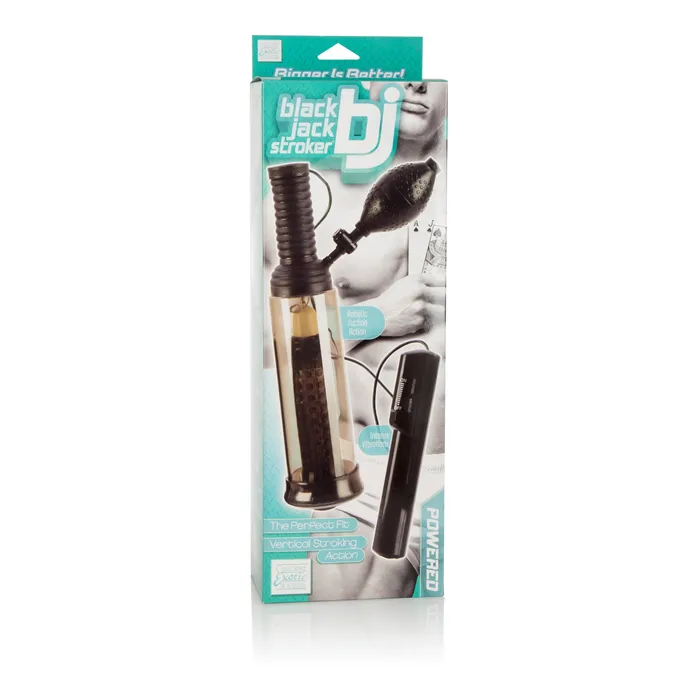 California Exotic Vibrators Black Jack Stroker