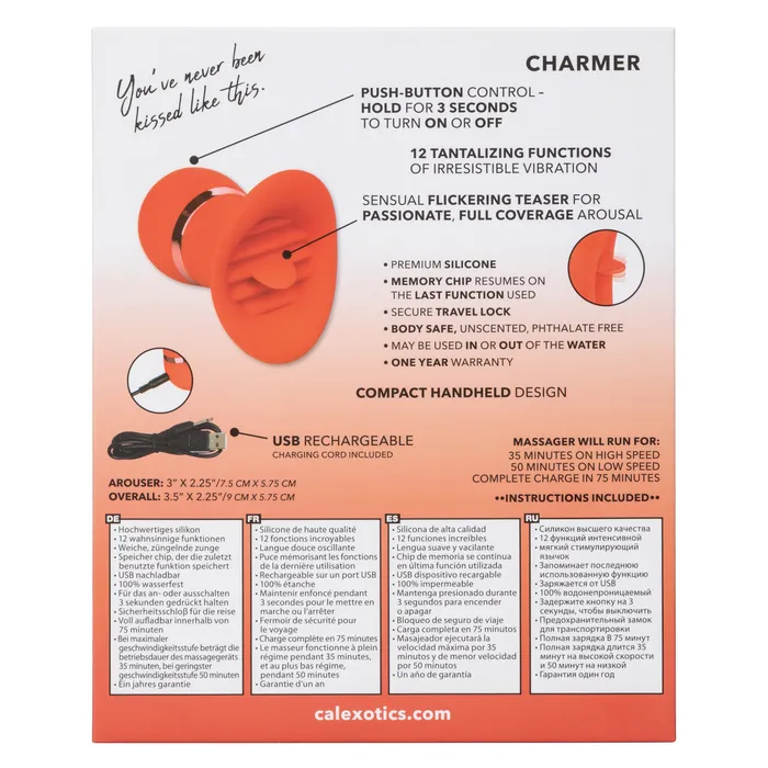 California Exotic Vibrators French Kiss Charmer