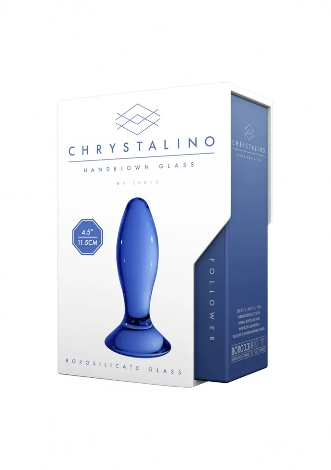 Chrystalino Follower Blue Shots Chrystalino Vibrators