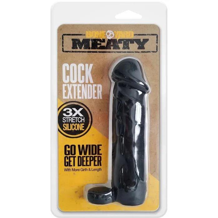 Dildos C1 Releasing Boneyard Meaty Cock Extender Black