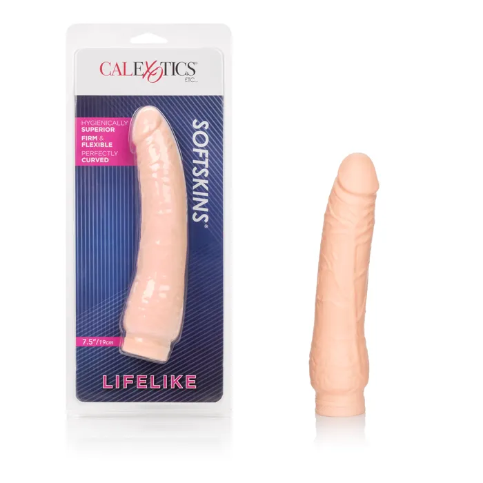 Dildos California Exotic Soft Skins Veined 8 Inches Dong