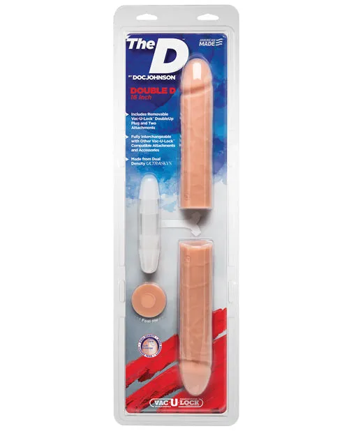 Dildos Doc Johnson The D 16 Double D Vanilla