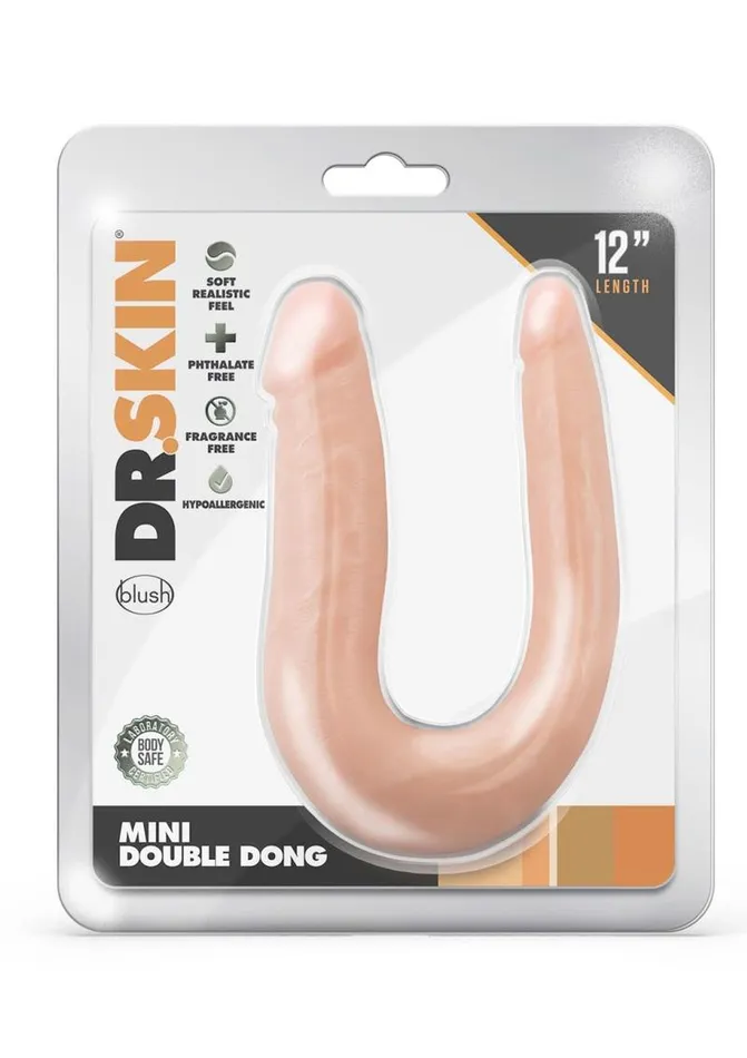 Dildos Dr Skin Dr Skin Mini Double Dong Dildos Dr Skin Dr Skin Mini Double Dong