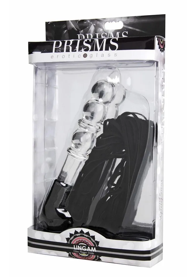 Dildos Prisms Prisms Lingam Glass Dildo Flogger