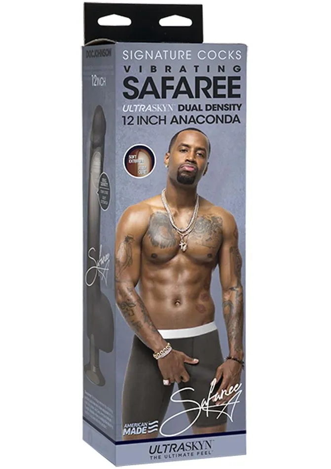 Dildos Signature Cocks Signature Cocks Safaree Samuels Anaconda Vibrating Dildo