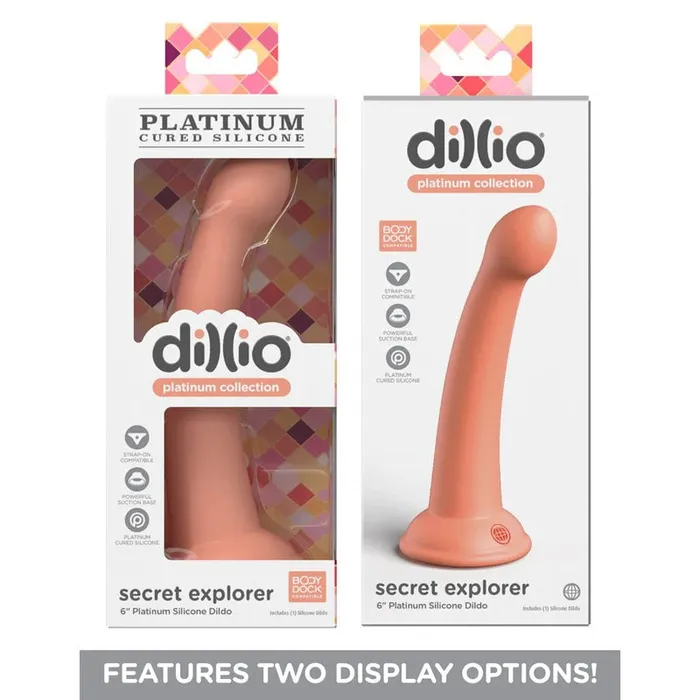 Dillio Platinum Secret Explorer Peach Peach 152 cm 6 Dong Pipedream Dildos Dillio Platinum Secret Explorer Peach Peach 152 cm 6 Dong Pipedream Dildos
