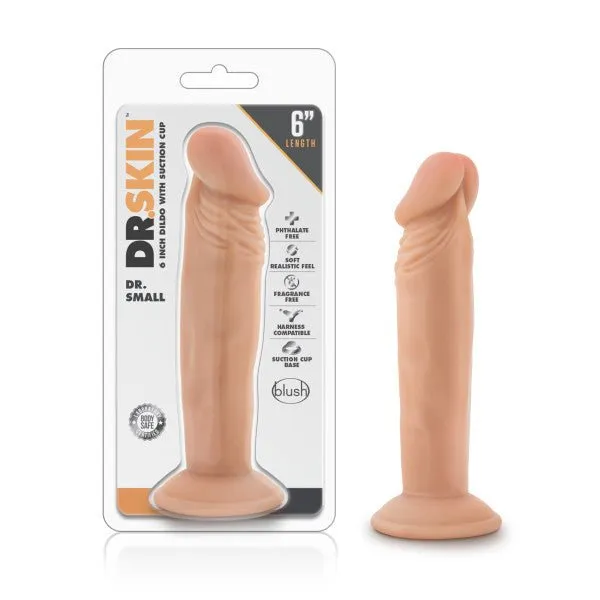 Dr Skin Dr Small Flesh 152 cm 6 Dong Blush Novelties Dildos