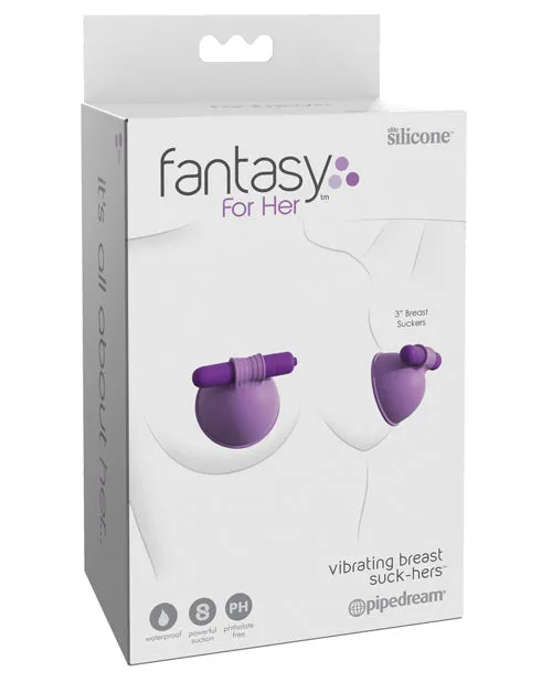Female Sex Toys Fantasy For Her Vibrating Breast SuckHers Pipedream Products