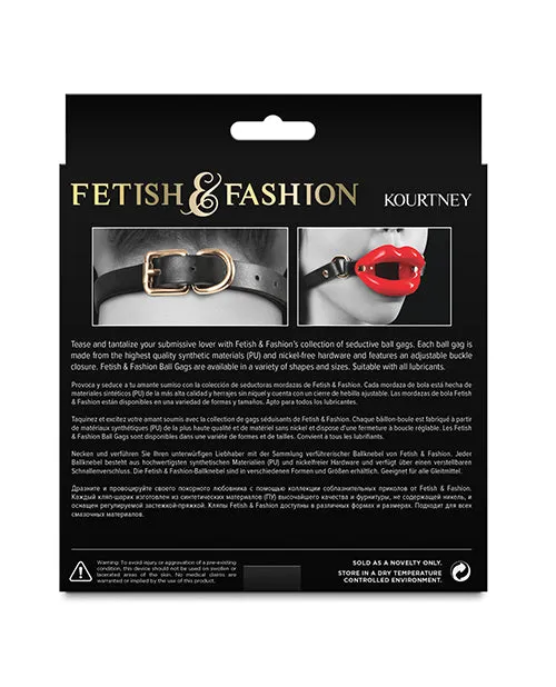 Fetish Fashion Kourtney Gag BlackRed Ns Novelties INC Anal Fetish Fashion Kourtney Gag BlackRed Ns Novelties INC Anal