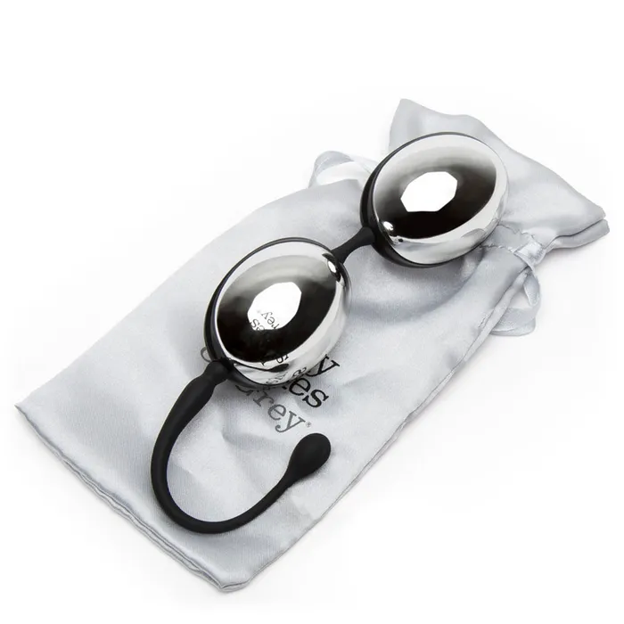 Fifty Shades of Grey Vibrators Fifty Shades of Grey Inner Goddess Silver Jiggle Balls 23oz