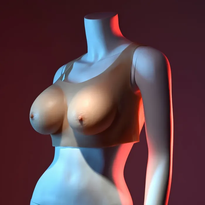 Gender X Dildos Gender X UNDERGARMENTS PLATE CCUP Light Flesh Wearable Breasts CCup Size Gender X Dildos Gender X UNDERGARMENTS PLATE CCUP Light Flesh Wearable Breasts CCup Size