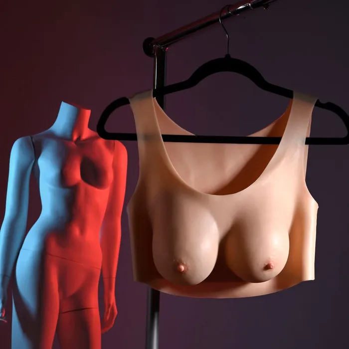 Gender X Dildos Gender X UNDERGARMENTS PLATE CCUP Light Flesh Wearable Breasts CCup Size Gender X Dildos Gender X UNDERGARMENTS PLATE CCUP Light Flesh Wearable Breasts CCup Size