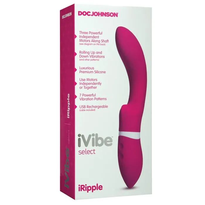 iVibe Select iRipple Massager Pink Color Doc Johnson iVibe by Doc Johnson Vibrators iVibe Select iRipple Massager Pink Color Doc Johnson iVibe by Doc Johnson Vibrators