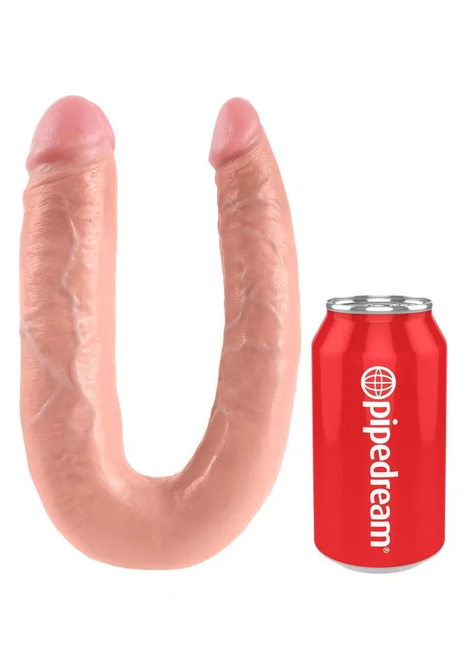 King Cock UShaped Large Double Trouble Dildo King Cock Dildos