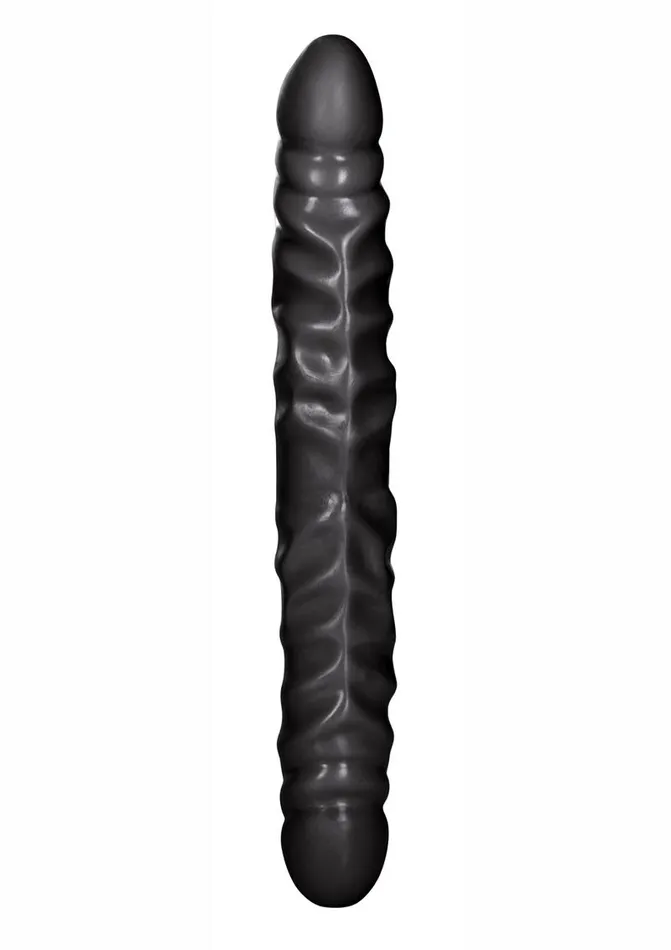 Lifelike Dongs Dildos Black Jack Veined Double Dildo