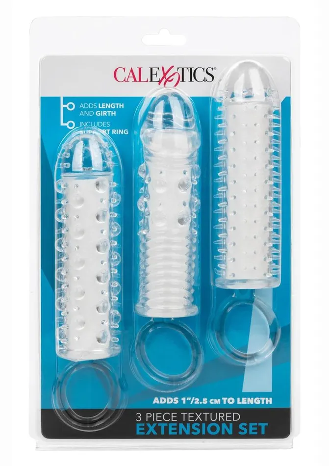 Male Sex Toys Extensions Textured Extension Set Penis Sleeves Male Sex Toys Extensions Textured Extension Set Penis Sleeves