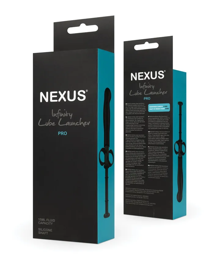 Nexus Infinity Lube Launcher Pro Black Libertybelle Marketing Anal