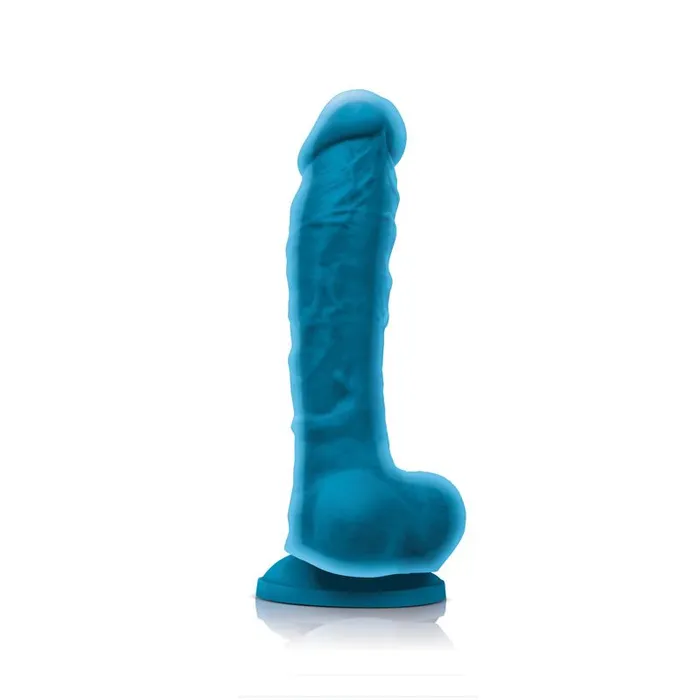 NS Novelties Dildos NS Novelties Colours Dual Density 8 Inch Silicone Realistic Suction Cup Dildo