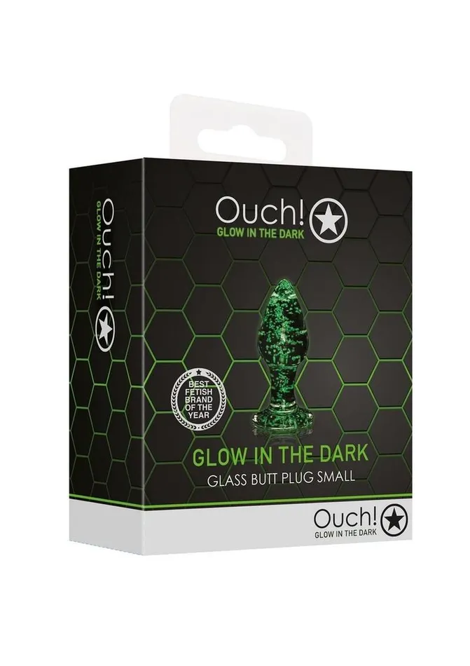 Ouch Anal Ouch Glass Butt Plug Ouch Anal Ouch Glass Butt Plug