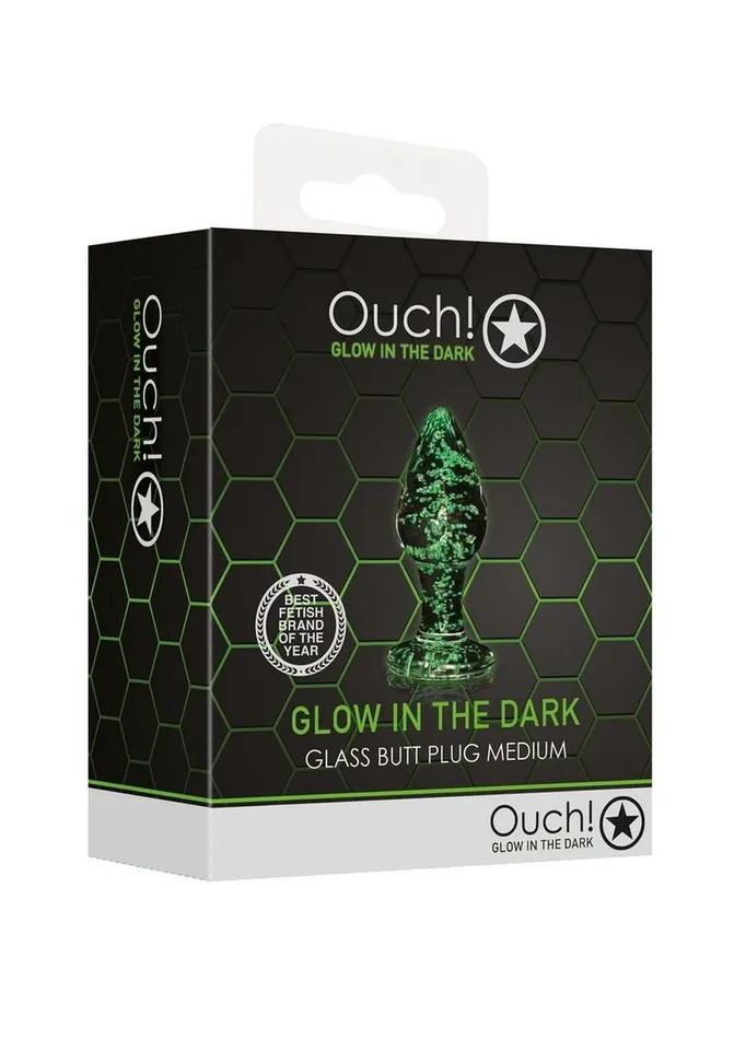 Ouch Anal Ouch Glass Butt Plug Ouch Anal Ouch Glass Butt Plug