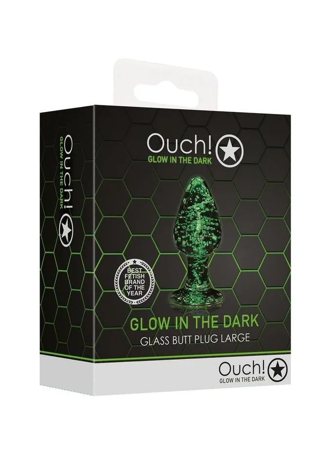 Ouch Anal Ouch Glass Butt Plug Ouch Anal Ouch Glass Butt Plug