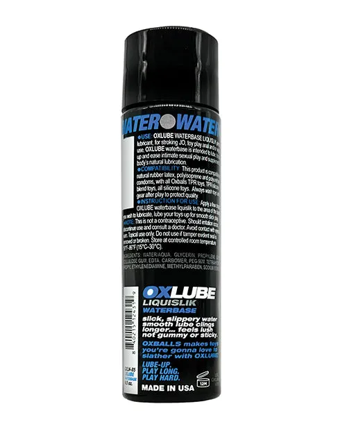 Ox Balls Oxlube Liquislik Waterbase Oz Blue Ox Designs LLCDba Oxballs Dildos Ox Balls Oxlube Liquislik Waterbase Oz Blue Ox Designs LLCDba Oxballs Dildos