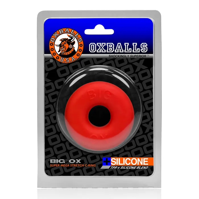 Oxballs Big Ox Cockring Red Ox Balls Vibrators