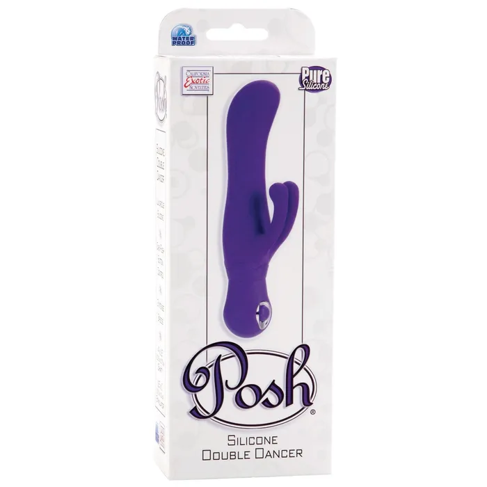 Posh Silicone Double Dancer Purple CalExotics Dildos