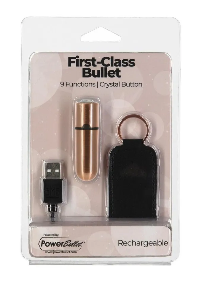 Powerbullet First Class Rechargeable Mini Bullet Powerbullet Female Sex Toys