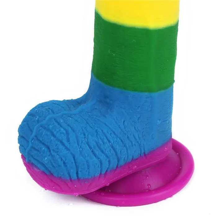 Prider 75 Dildo Rainbow 19 cm Dong Lovetoy Dildos Prider 75 Dildo Rainbow 19 cm Dong Lovetoy Dildos