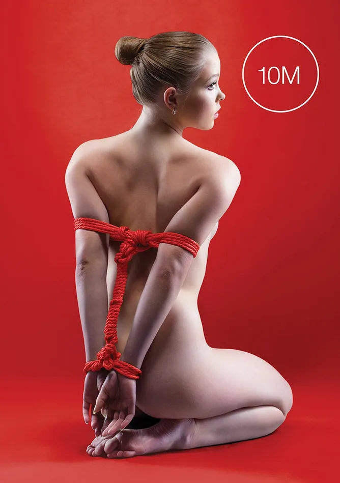 Shots Ouch Vibrators Japanese Rope 10m Red