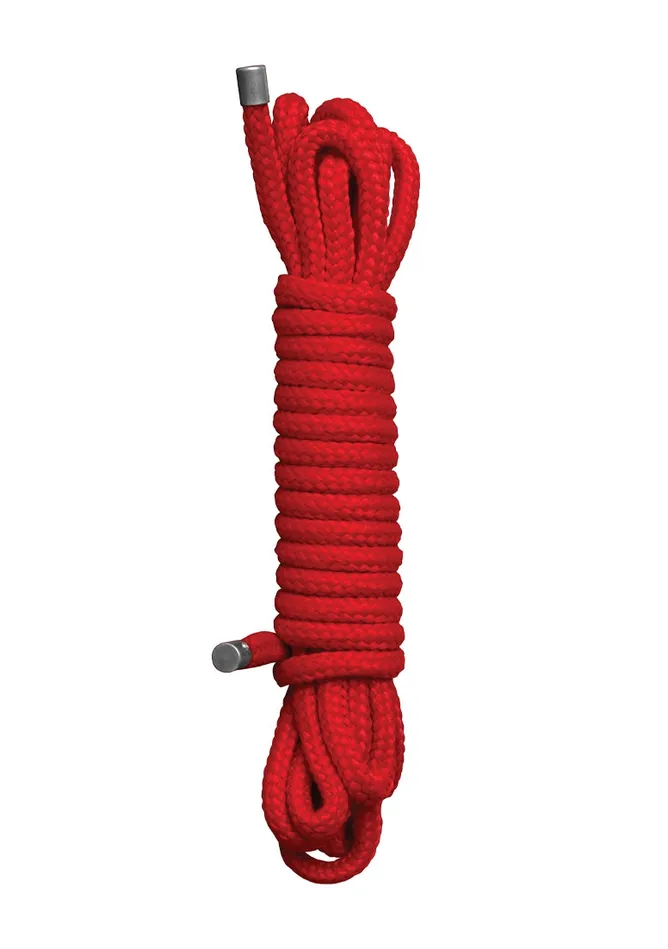 Shots Ouch Vibrators Japanese Rope 10m Red