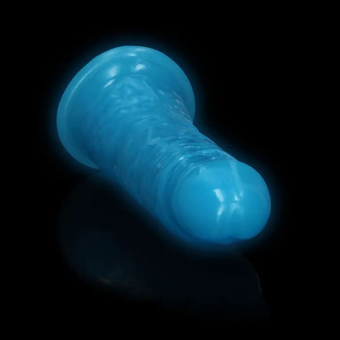 Shots Toys Dildos REALROCK 155 cm Slim Glow in the Dark Neon Blue Glow in Dark Blue 155 cm 6 Dong Shots Toys Dildos REALROCK 155 cm Slim Glow in the Dark Neon Blue Glow in Dark Blue 155 cm 6 Dong