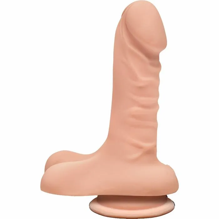 The D 6 inch Super D Vanilla Doc Johnson Dildos