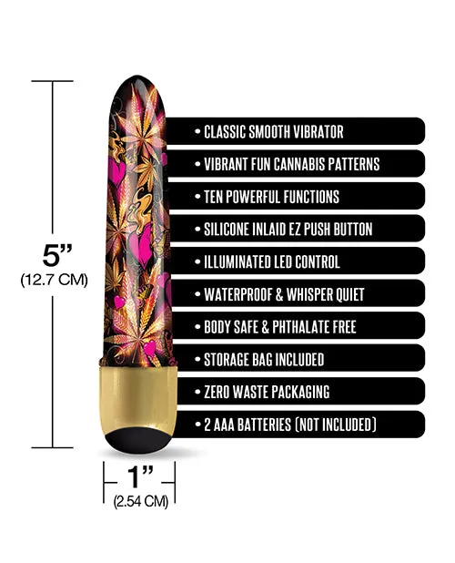 Vibrators Global Novelties LLC Buzzed 5 Mini Vibe Pink Kush