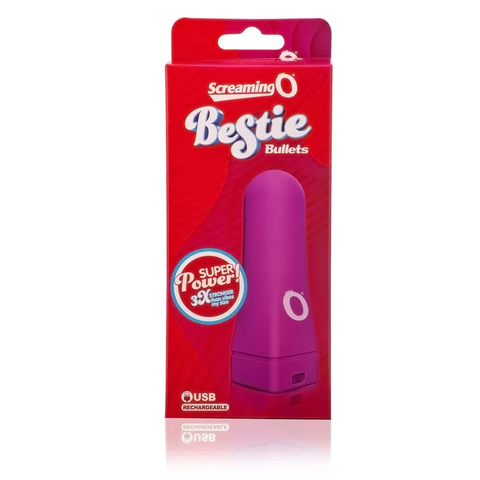 Vibrators Screaming O Bestie Bullet Purple 6 Count Box