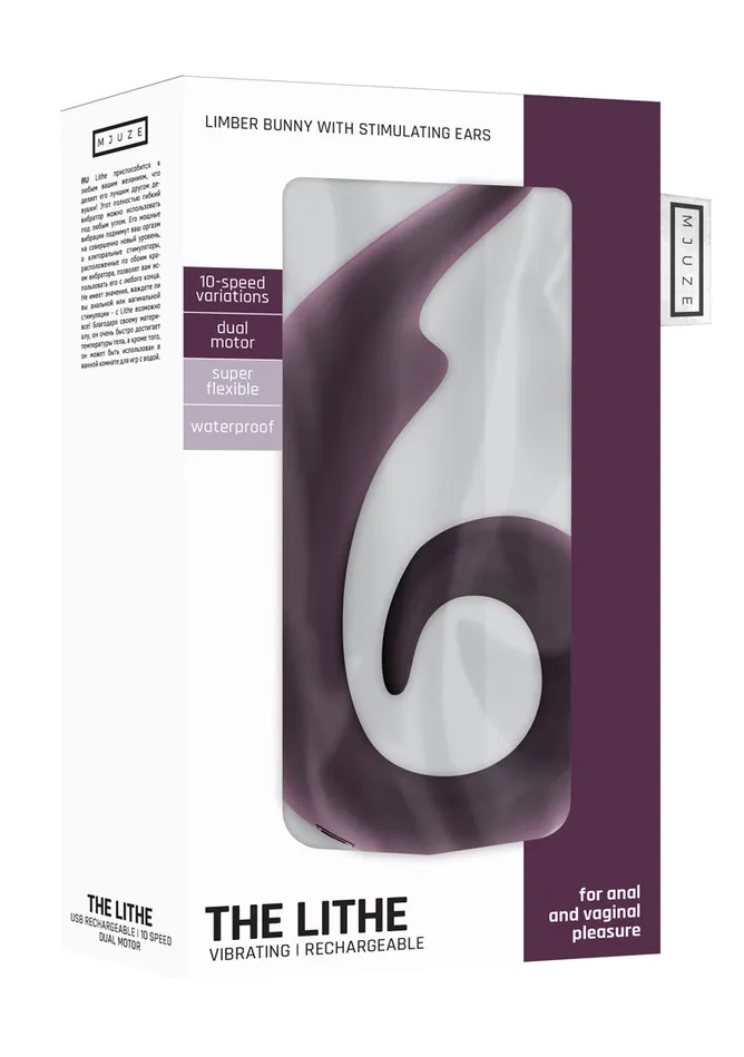 Vibrators Shots Mjuze Lithe Purple