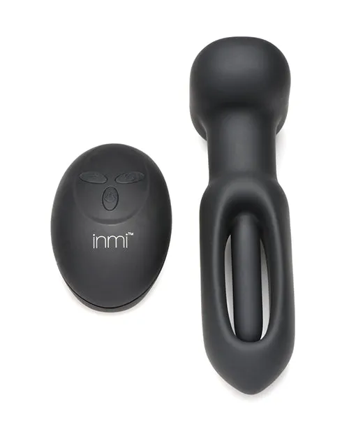 Xr LLC Anal Inmi Bum Flick Flicking Vibrating Silicone Butt Plug wRemote Black Xr LLC Anal Inmi Bum Flick Flicking Vibrating Silicone Butt Plug wRemote Black