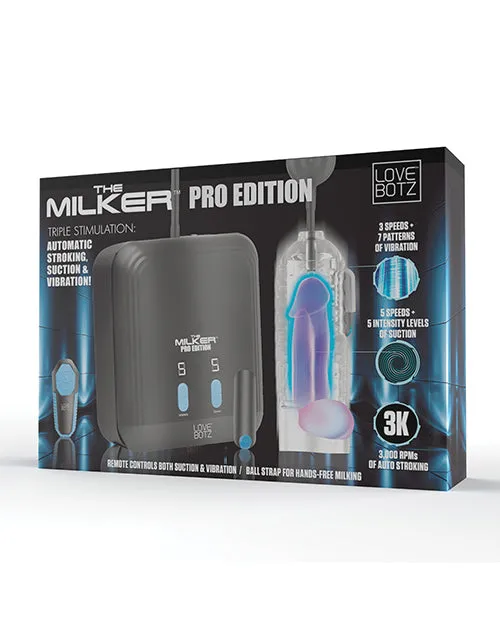 Xr LLC Dildos The Milker Pro Edition Clear