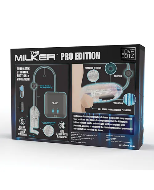 Xr LLC Dildos The Milker Pro Edition Clear Xr LLC Dildos The Milker Pro Edition Clear